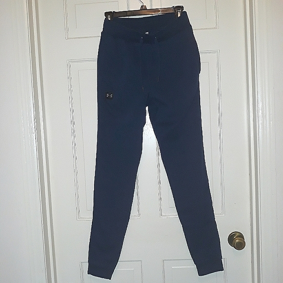 Under Armour Other - Under Armour navy blue sweatpants joggers size Small